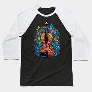 Violin Vintage Charm Music Baseball T-Shirt